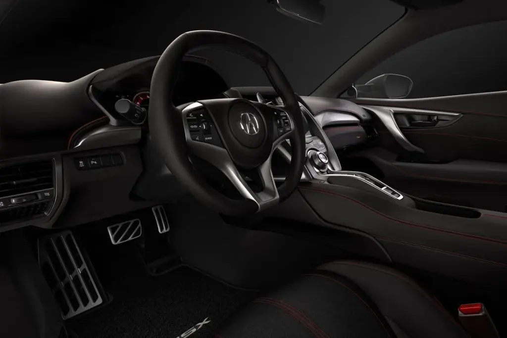 Acura NSX cargo area