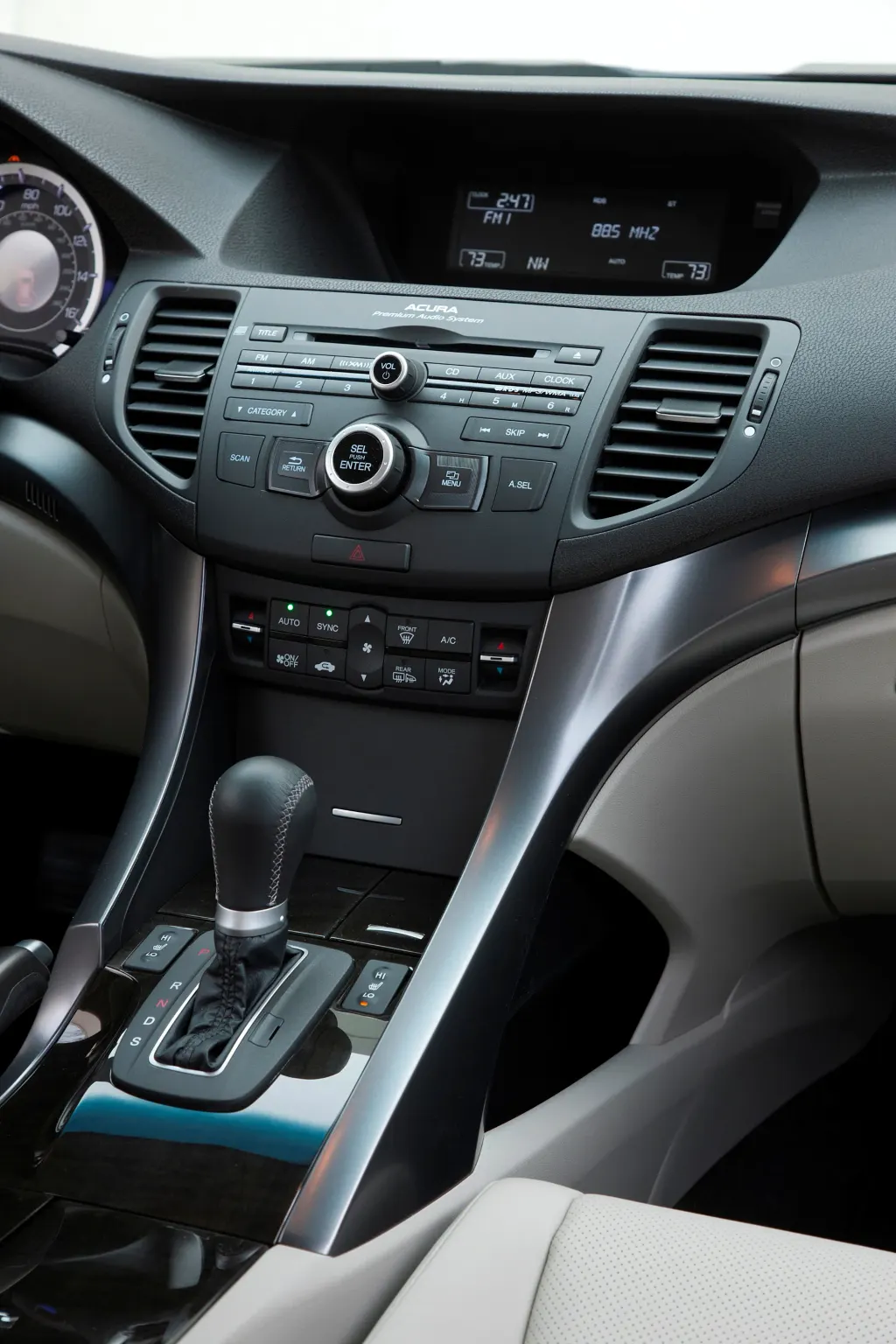 Acura TSX Wagon cargo area