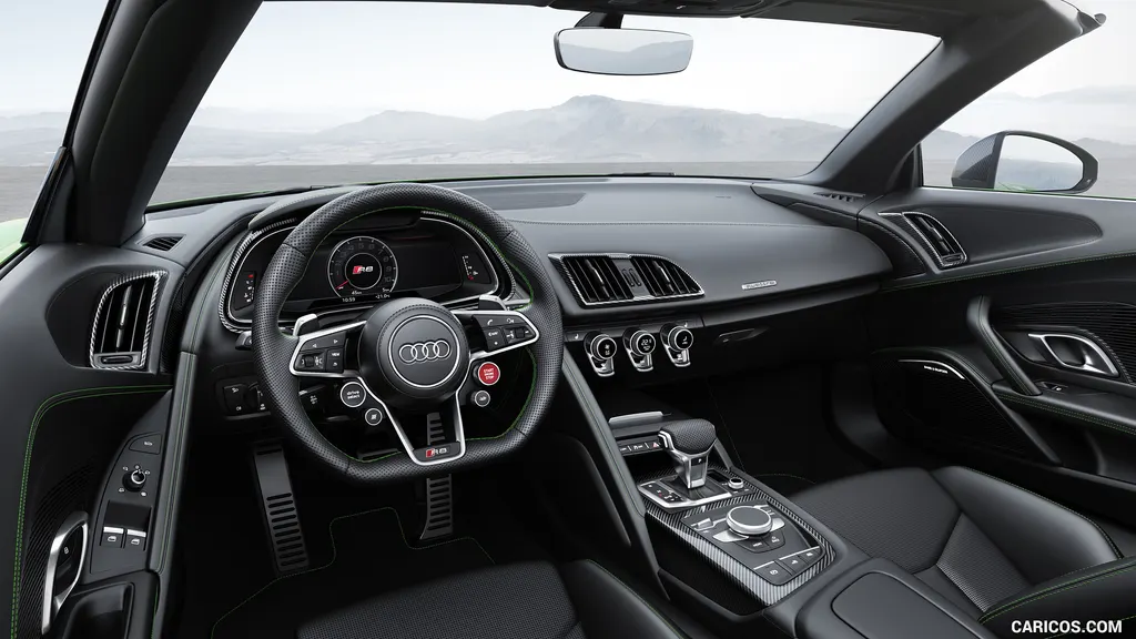 Audi R8 cargo area