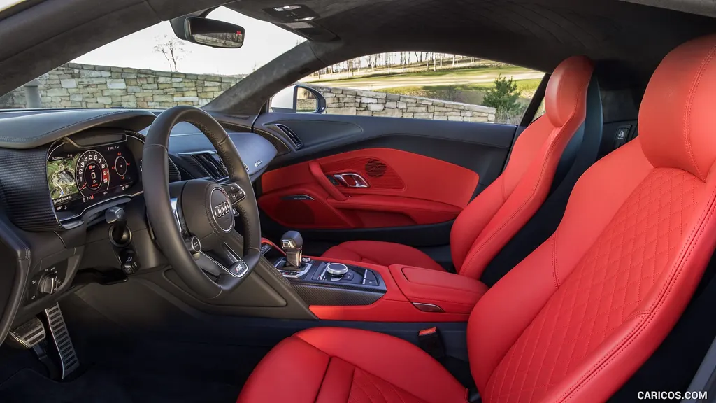 Audi R8 cargo area