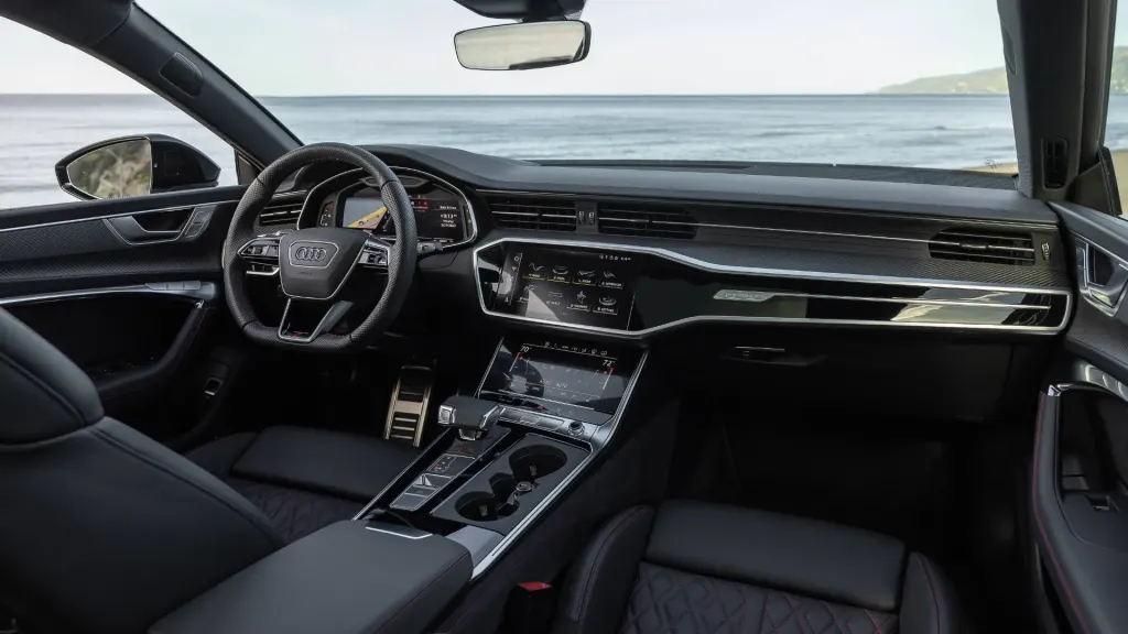Audi S7 cargo area