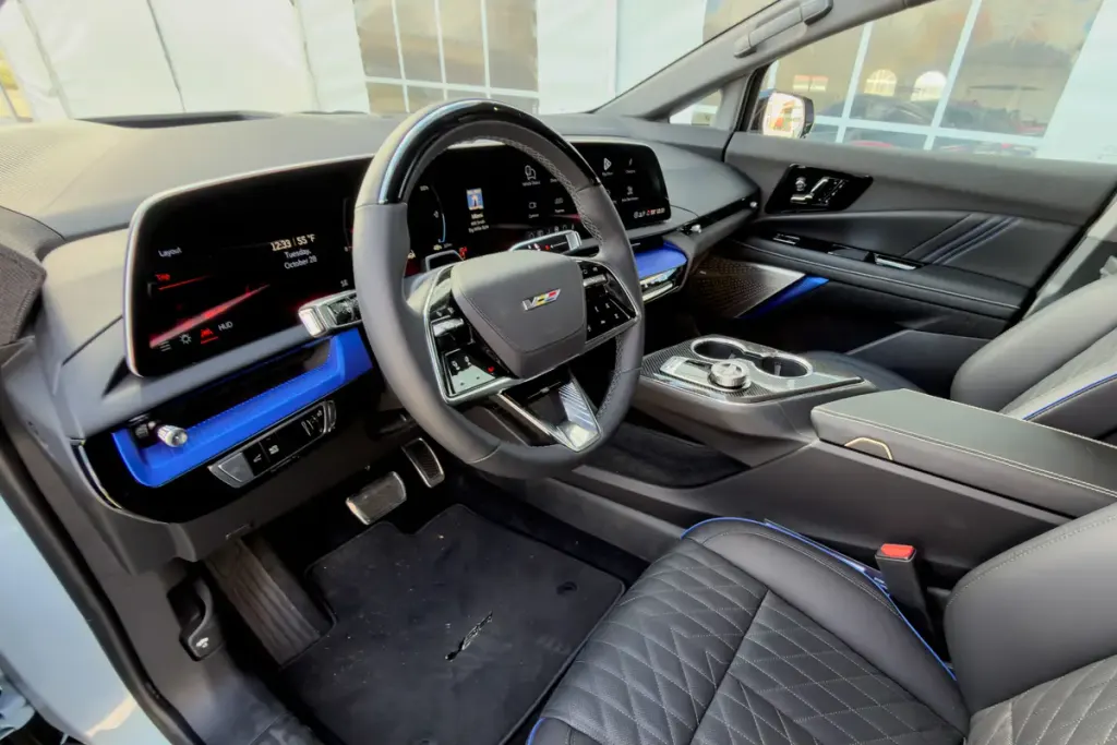 Cadillac OPTIQ cargo area