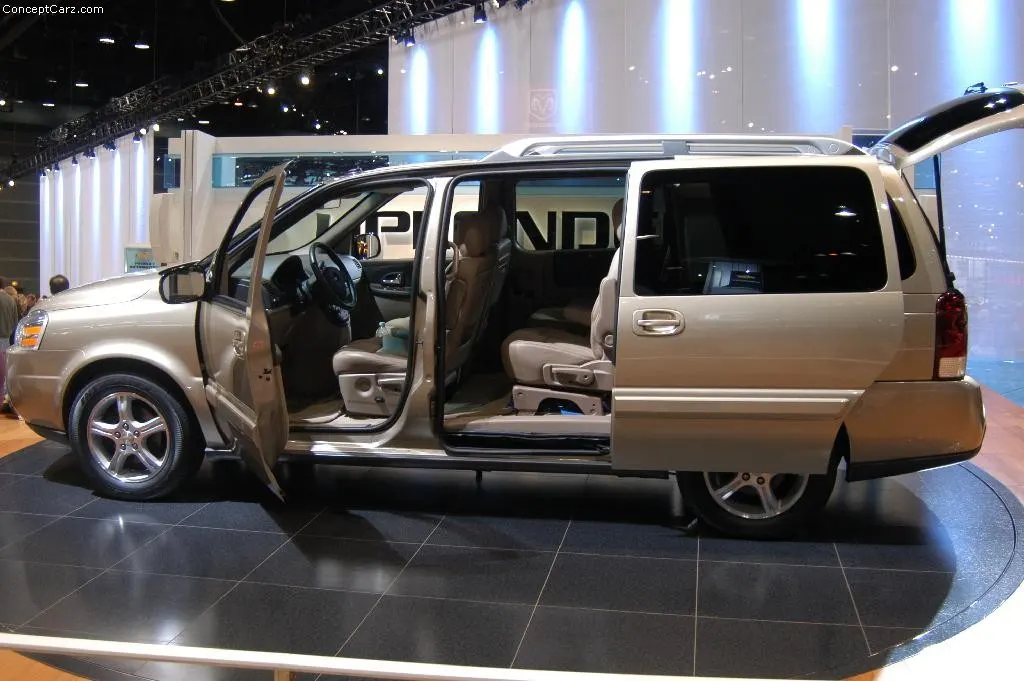 Chevrolet Uplander cargo area