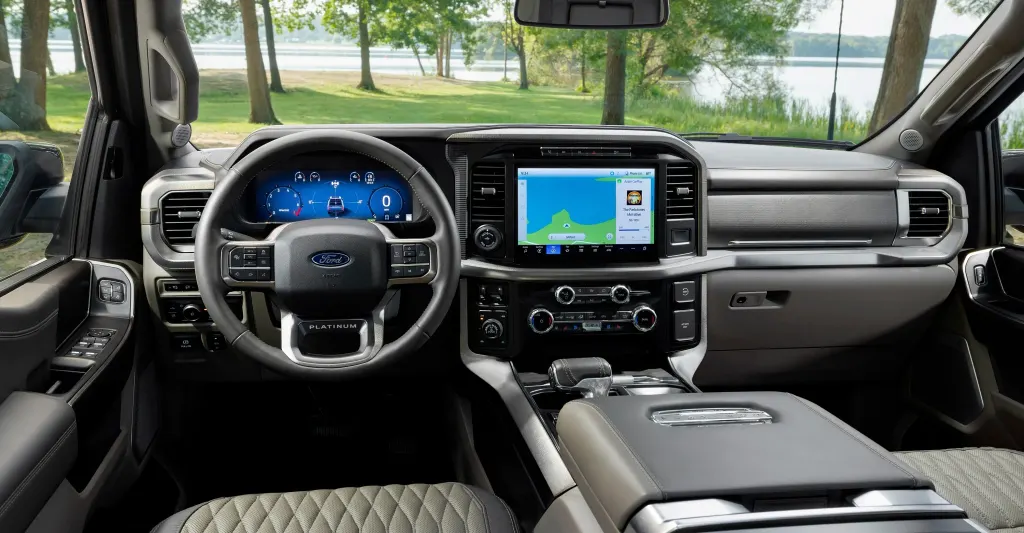 Ford F150 cargo area