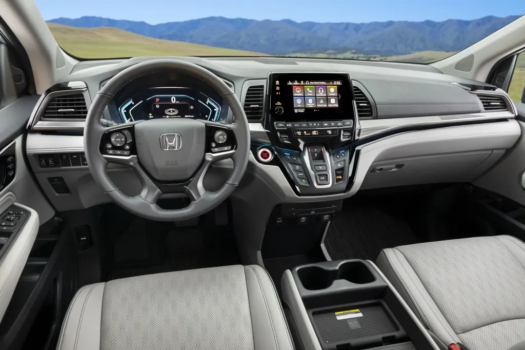 Honda Odyssey cargo area