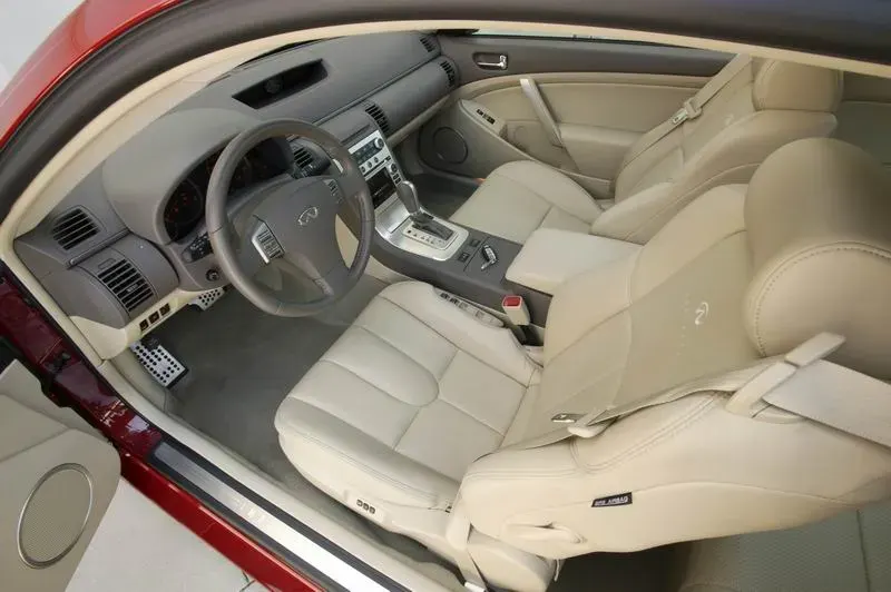 Infiniti G35 Coupe cargo area