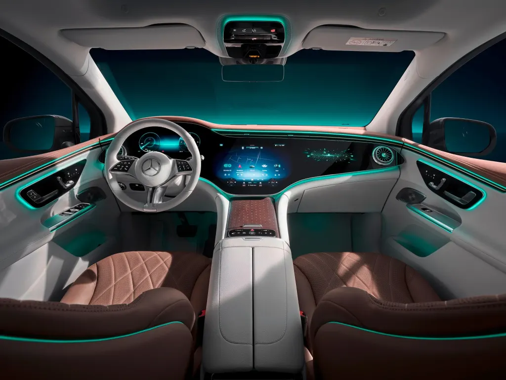 Mercedes-Benz EQE SUV cargo area