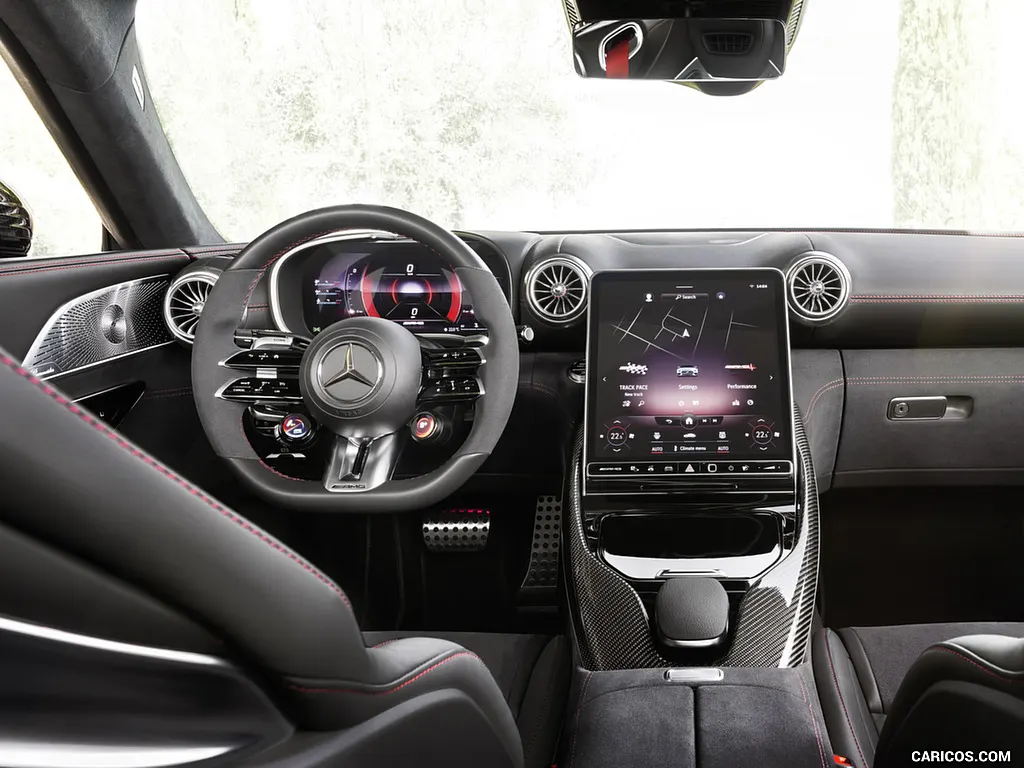 Mercedes-Benz SL cargo area