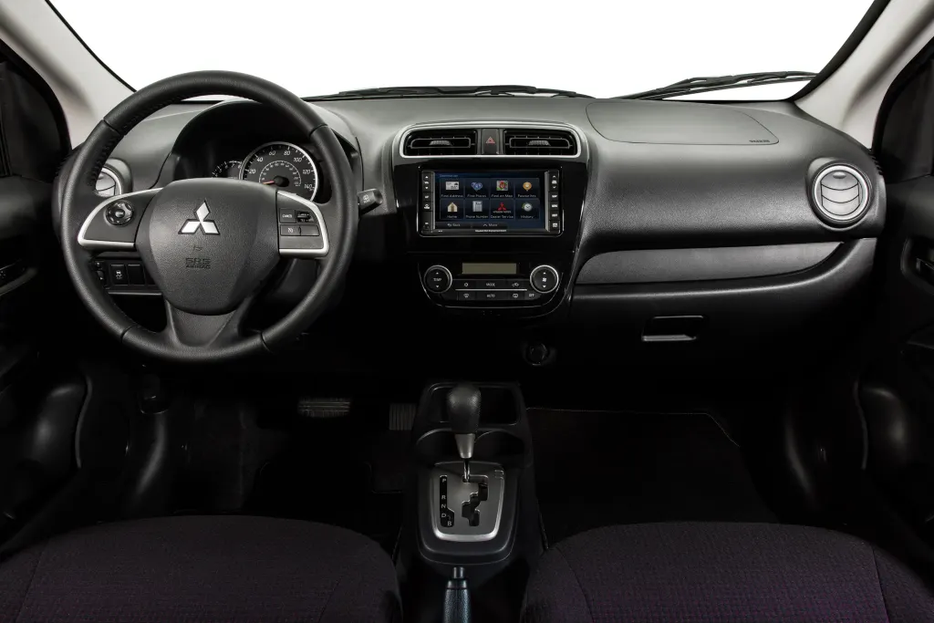 Mitsubishi Mirage cargo area