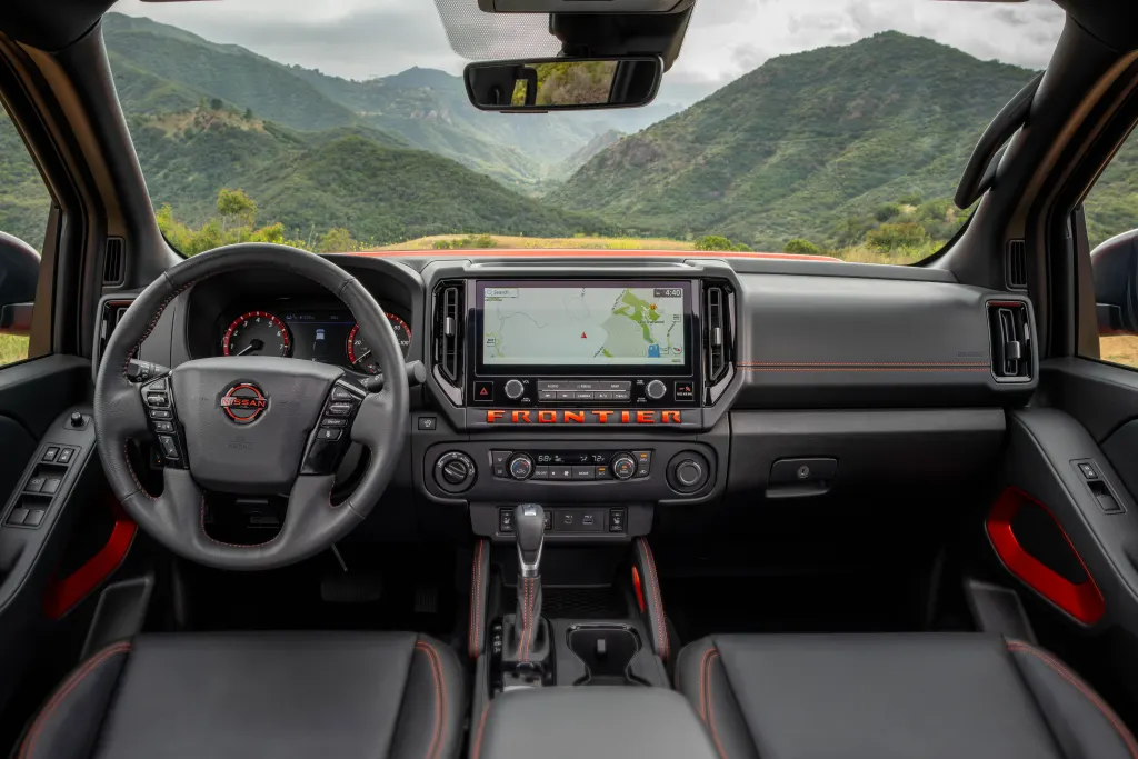 Nissan Frontier cargo area