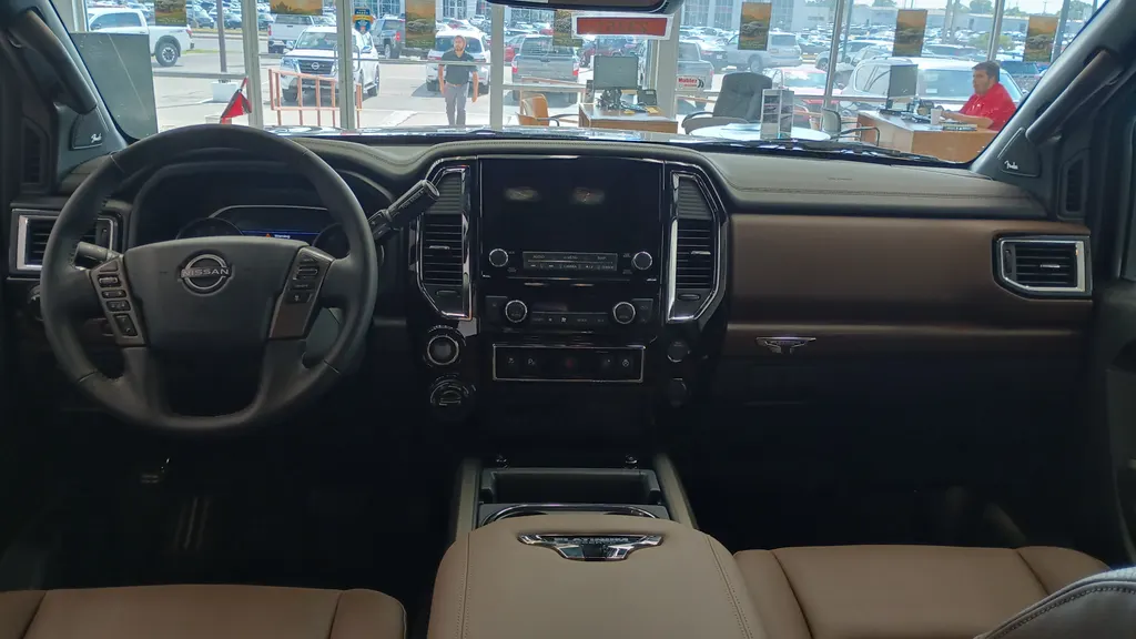 Nissan Titan cargo area