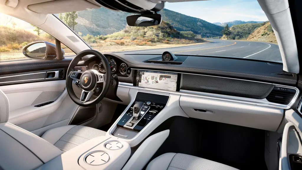 Porsche Panamera cargo area