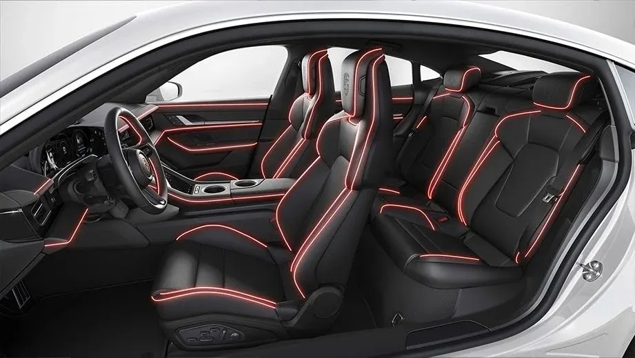 Porsche Taycan cargo area