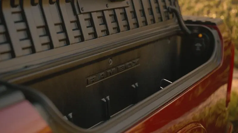 Ram 1500 cargo area