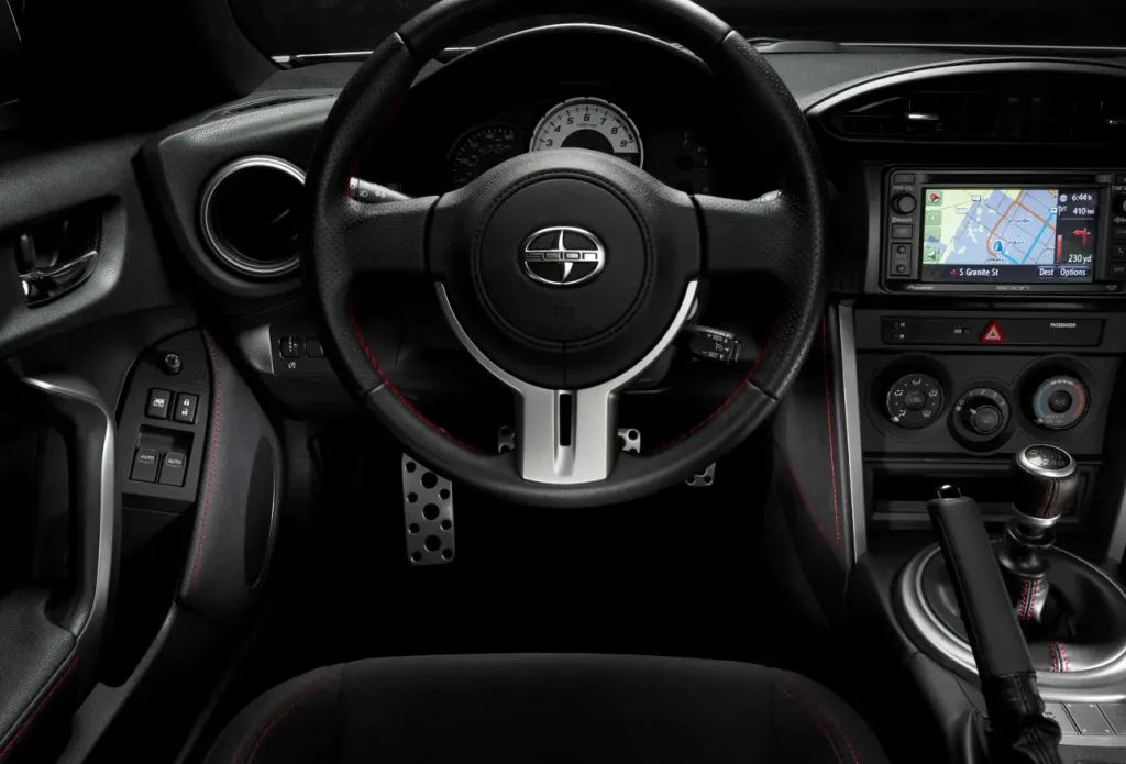 Scion FR-S cargo area