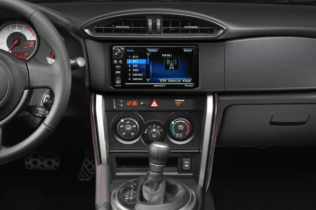Scion FR-S cargo area