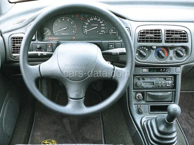 Subaru Impreza Wagon cargo area