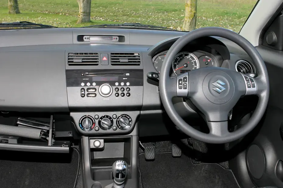 Suzuki Swift cargo area