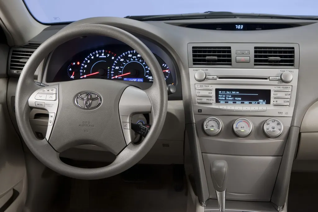 Toyota Camry cargo area