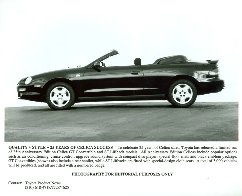 Toyota Celica Convertible